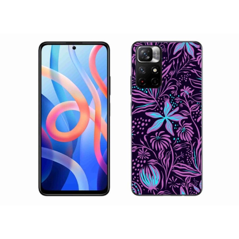 Gél borító mmCase a Xiaomi Redmi Note 11S 5G-hez - virágok 2