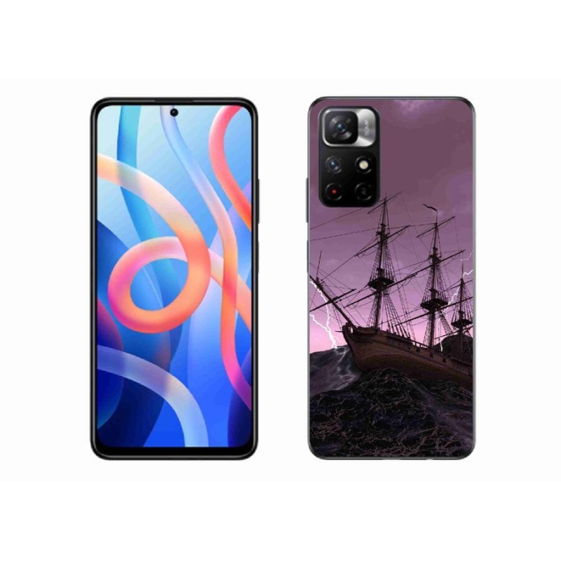 Gél borítás mmCase a Xiaomi Redmi Note 11S 5G-hez - hajó a viharban