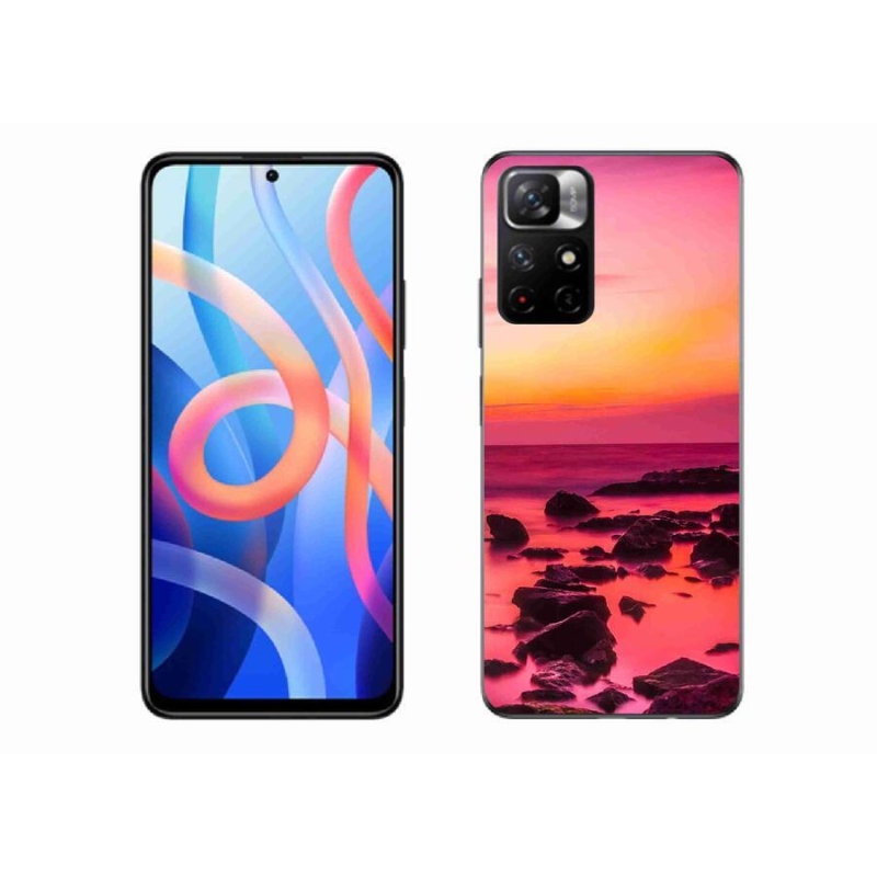 Gél borító mmCase a Xiaomi Redmi Note 11S 5G számára - tenger és ragyogás