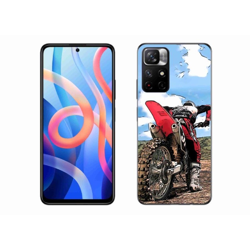 Gél borítás mmCase a Xiaomi Redmi Note 11S 5G-hez - moto