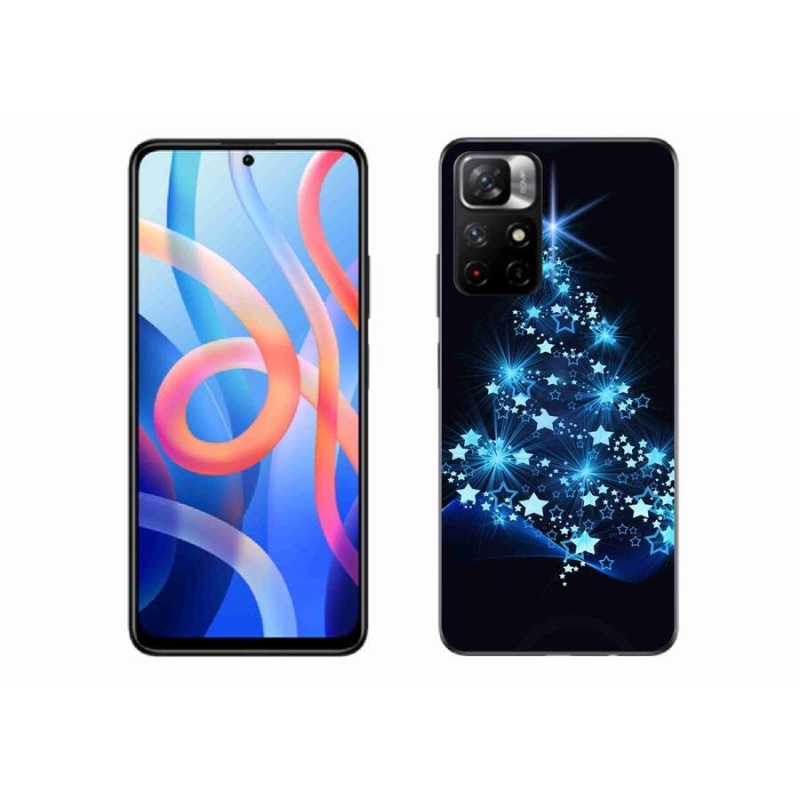 Gél borítás mmCase a Xiaomi Redmi Note 11S 5G-hez - karácsonyfa