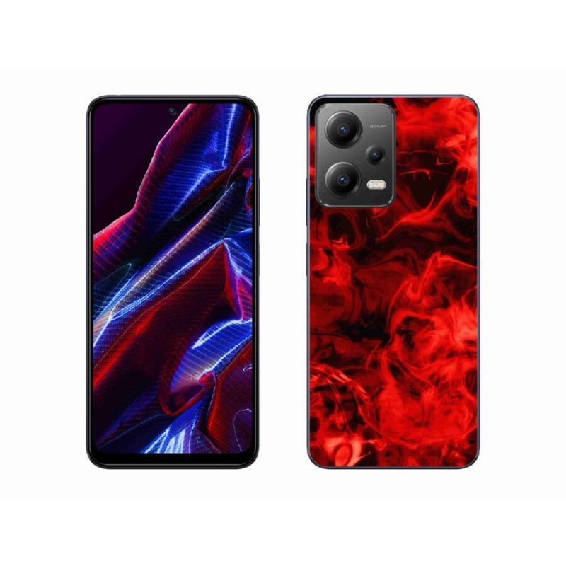 Gél borítás mmCase a Xiaomi Redmi Note 12 5G számára - absztrakt minta 11