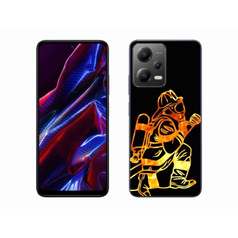 Gél borítás mmCase a Xiaomi Redmi Note 12 5G - tűzoltó 1