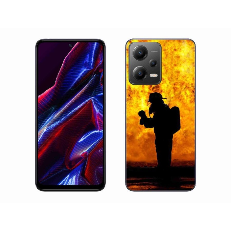 Gél borítás mmCase a Xiaomi Redmi Note 12 5G-hez - tűzoltó