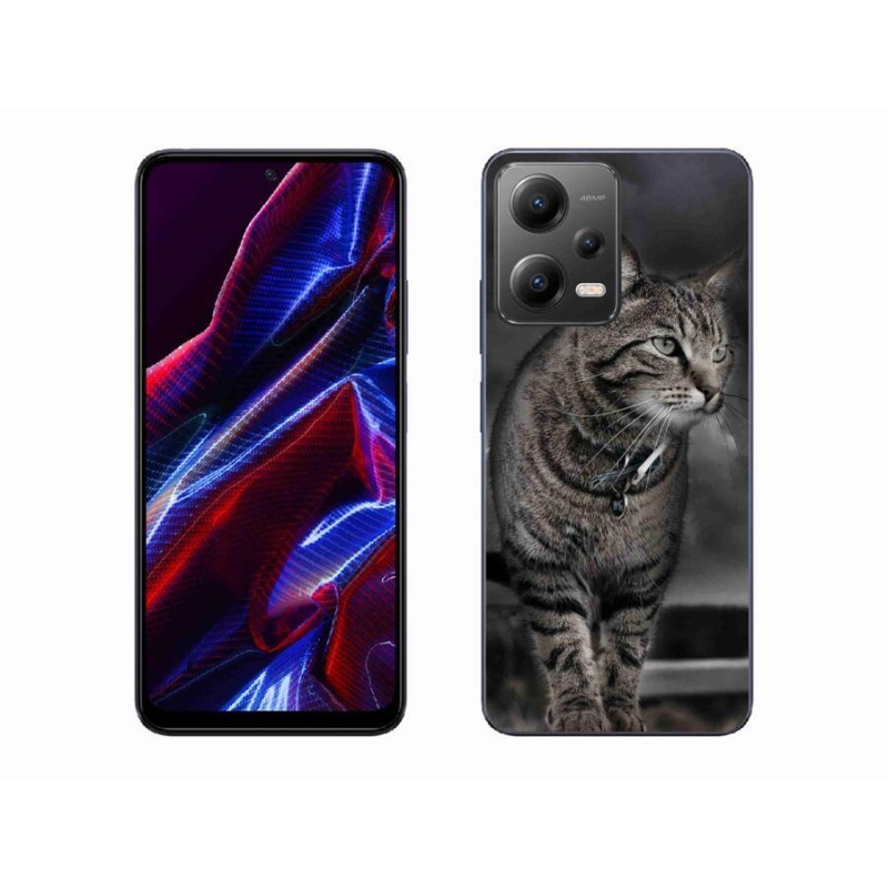 Gél borítás mmCase a Xiaomi Redmi Note 12 5G-hez - macska