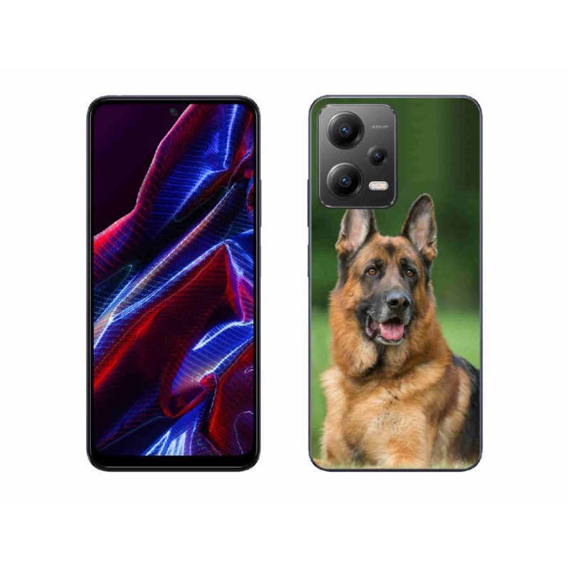Gél borítás mmCase a Xiaomi Redmi Note 12 5G-hez - Német juhászkutya
