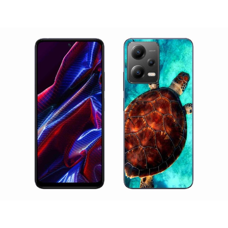 Gél borítás mmCase a Xiaomi Redmi Note 12 5G számára - teknősbéka