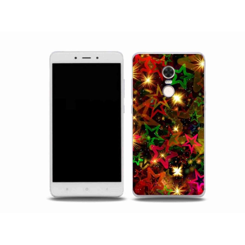 Gél borítás mmCase a Xiaomi Redmi Note 4X-hez - színes csillagok