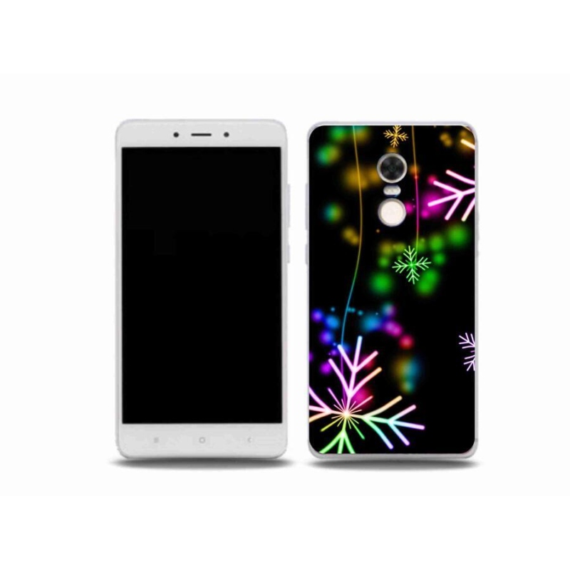 Gél borítás mmCase a Xiaomi Redmi Note 4X-hez - színes pelyhekkel