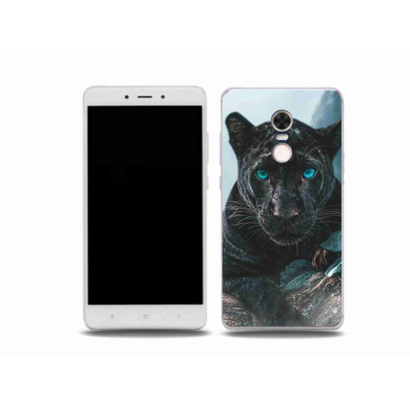 Gél borítás mmCase a Xiaomi Redmi Note 4X-hez - fekete párduc