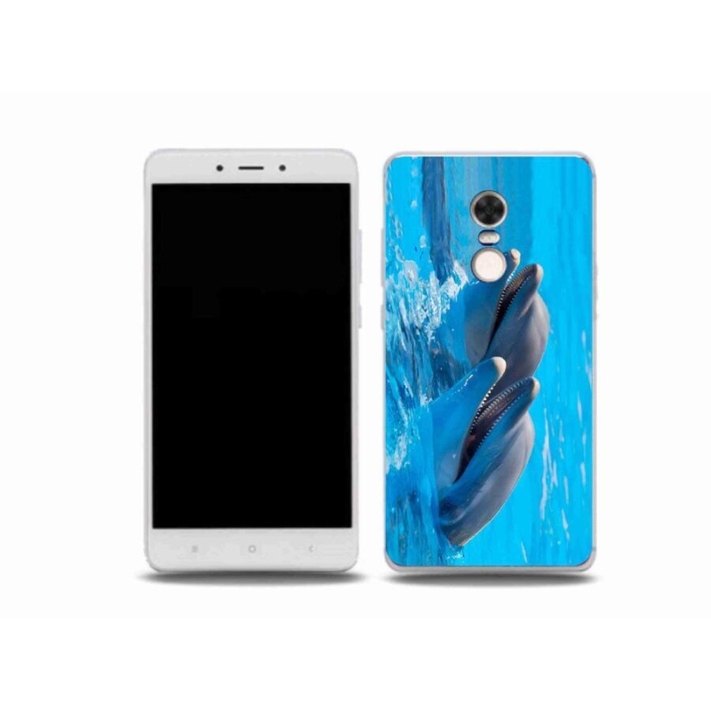 Gél borító mmCase a Xiaomi Redmi Note 4X-hez - delfinek