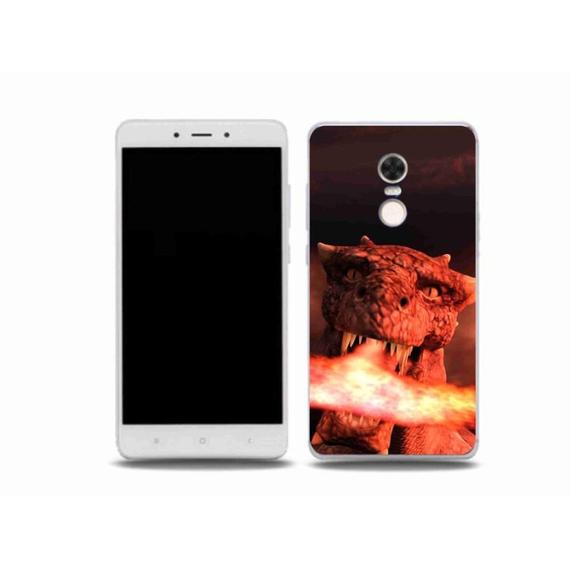 Gél borítás mmCase a Xiaomi Redmi Note 4X-hez - sárkány