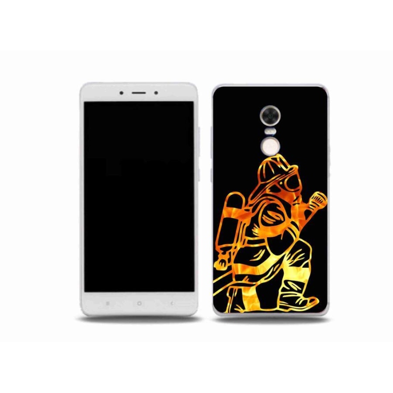 Gél borítás mmCase a Xiaomi Redmi Note 4X-hez - tűzoltó 1
