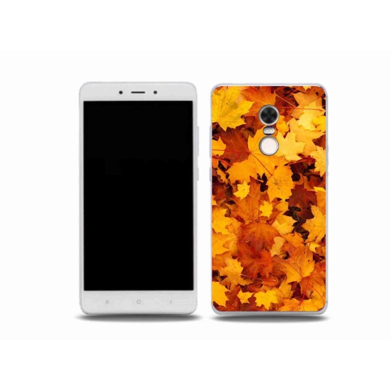 Gél borítás mmCase a Xiaomi Redmi Note 4X-hez - juharlevelek