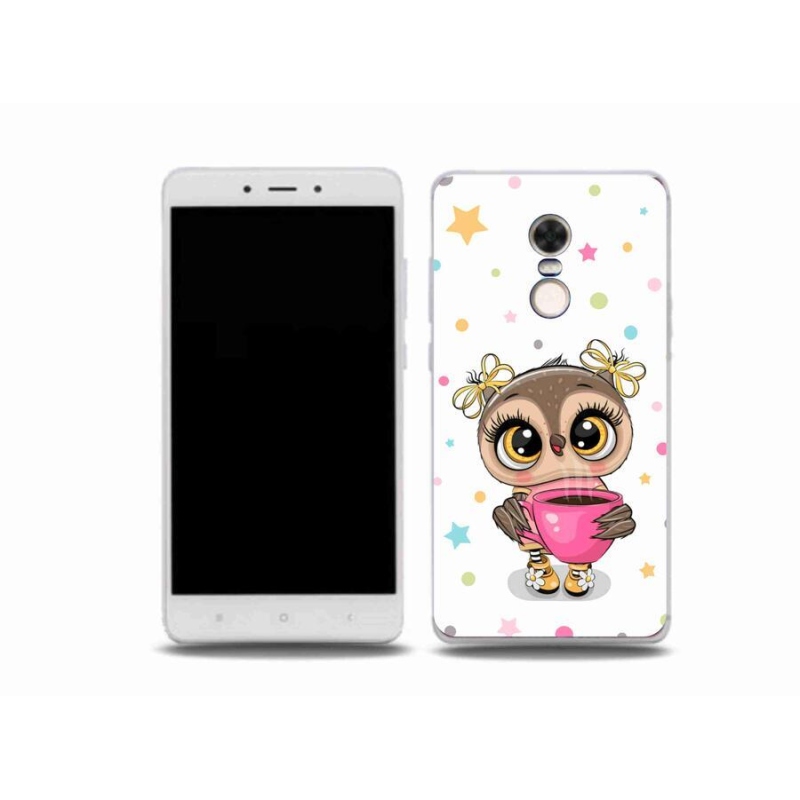 Gél borítás mmCase a Xiaomi Redmi Note 4X-hez - rajzfilm bagoly