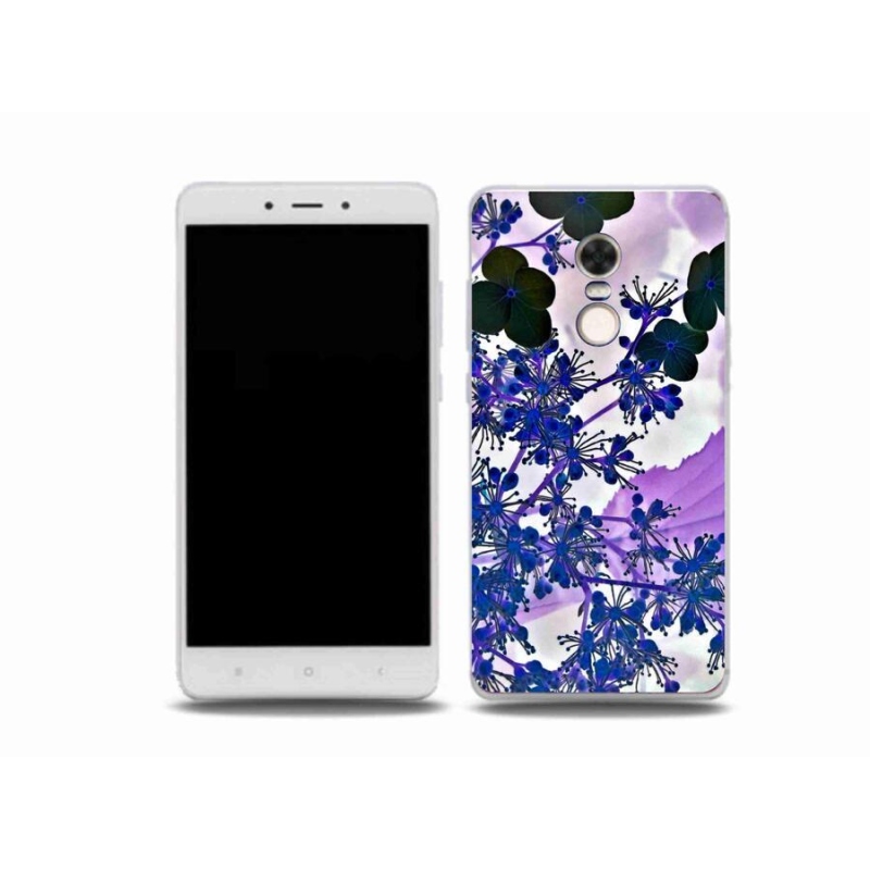 Gél borító mmCase a Xiaomi Redmi Note 4X-hez - hortenzia virág