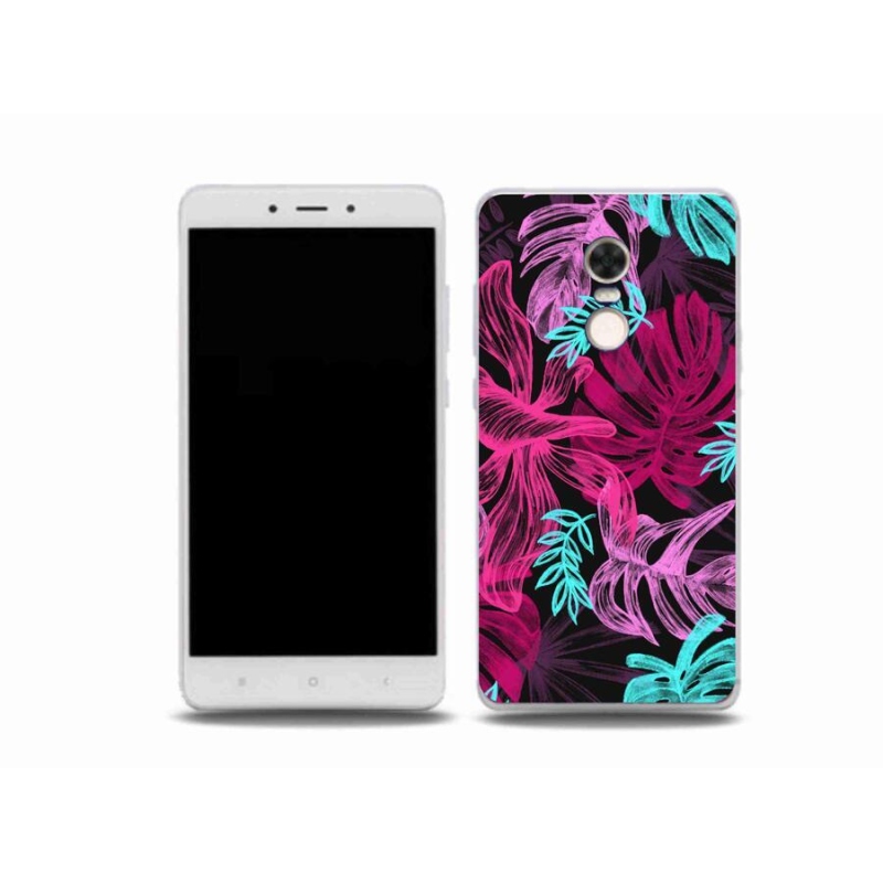 Gél borító mmCase a Xiaomi Redmi Note 4X-hez - virágok 1