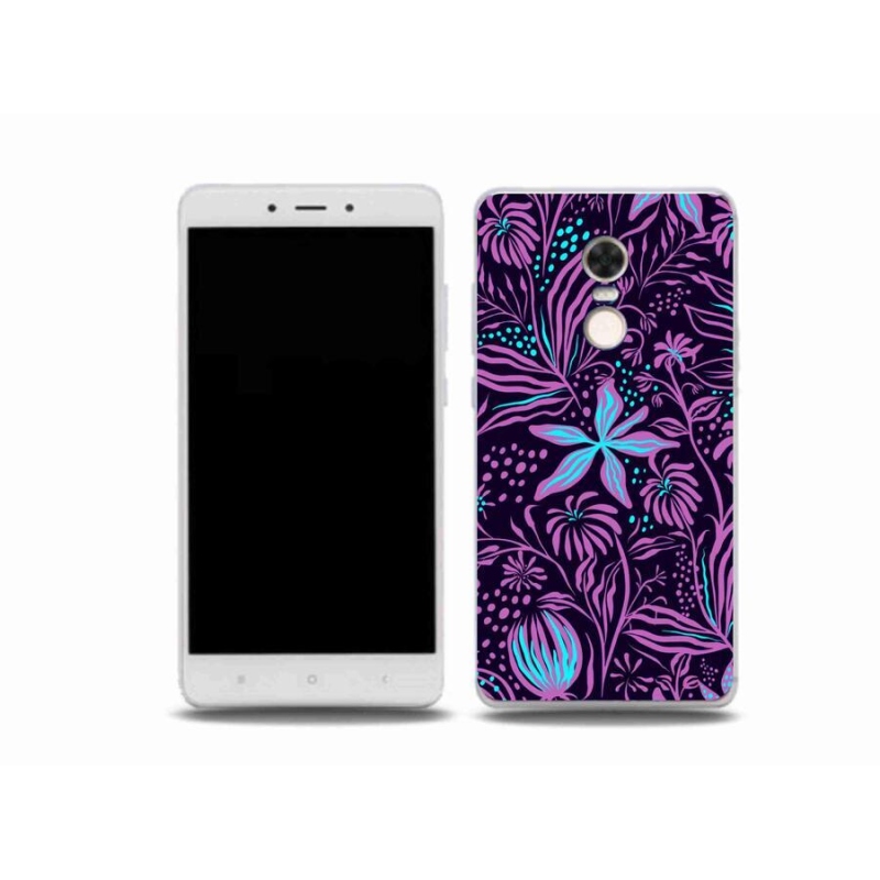 Gél borító mmCase a Xiaomi Redmi Note 4X-hez - virágok 2