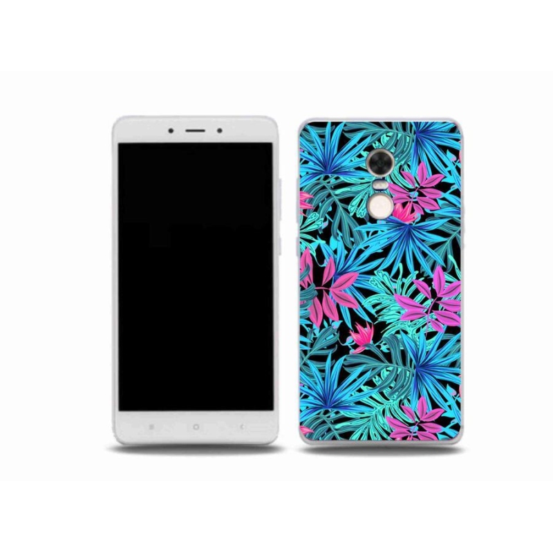 Gél borító mmCase a Xiaomi Redmi Note 4X-hez - virágok 3