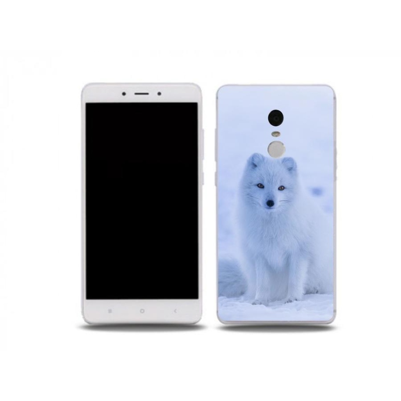 Gél borítás mmCase a Xiaomi Redmi Note 4X-hez - polár róka