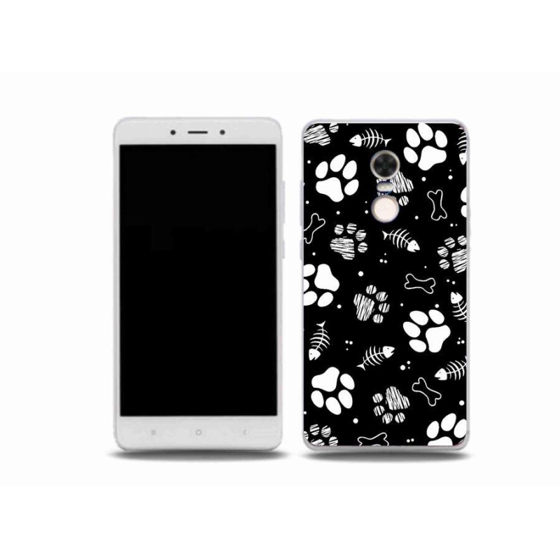 Gél borítás mmCase a Xiaomi Redmi Note 4X-hez - kutyamancsok