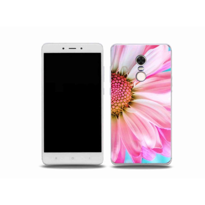 Gél borítás mmCase a Xiaomi Redmi Note 4X-hez - rózsaszín virág