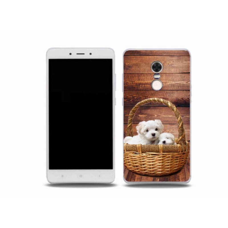 Gél borítás mmCase a Xiaomi Redmi Note 4X-hez - kölyökkutyák