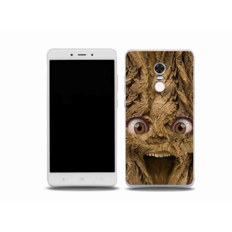 Gél borítás mmCase a Xiaomi Redmi Note 4X-hez - vidám fa szemekkel