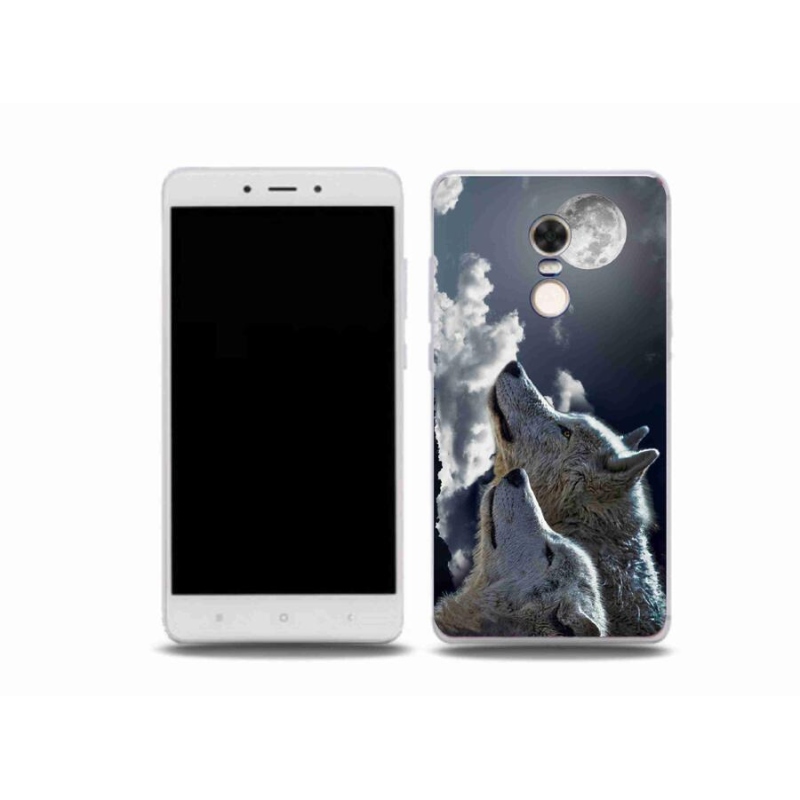 Gél borítás mmCase a Xiaomi Redmi Note 4X-hez - farkasok