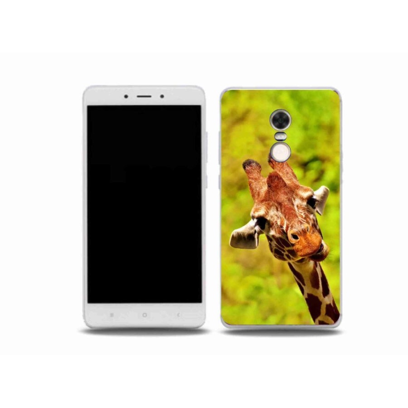 Gél borítás mmCase a Xiaomi Redmi Note 4X-hez - zsiráf