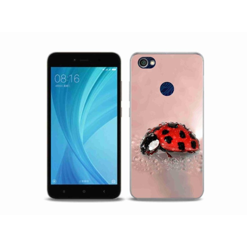 Gél borítás mmCase a Xiaomi Redmi Note 5A Prime készülékhez - katicabogár