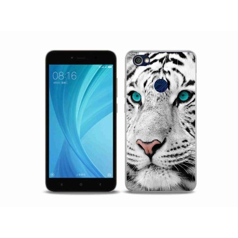 Gél borítás mmCase a Xiaomi Redmi Note 5A Prime készülékhez - fehér tigris