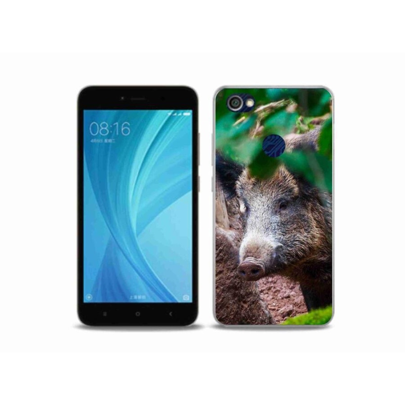 Gél borítás mmCase a Xiaomi Redmi Note 5A Prime készülékhez - vaddisznó