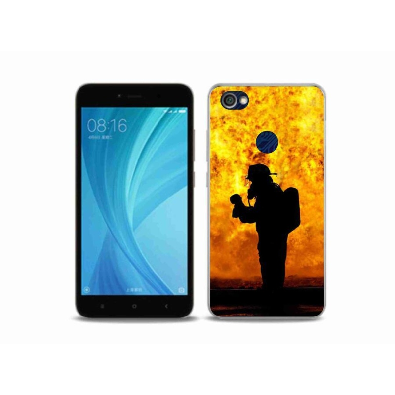 Gél borítás mmCase a Xiaomi Redmi Note 5A Prime számára - tűzoltó