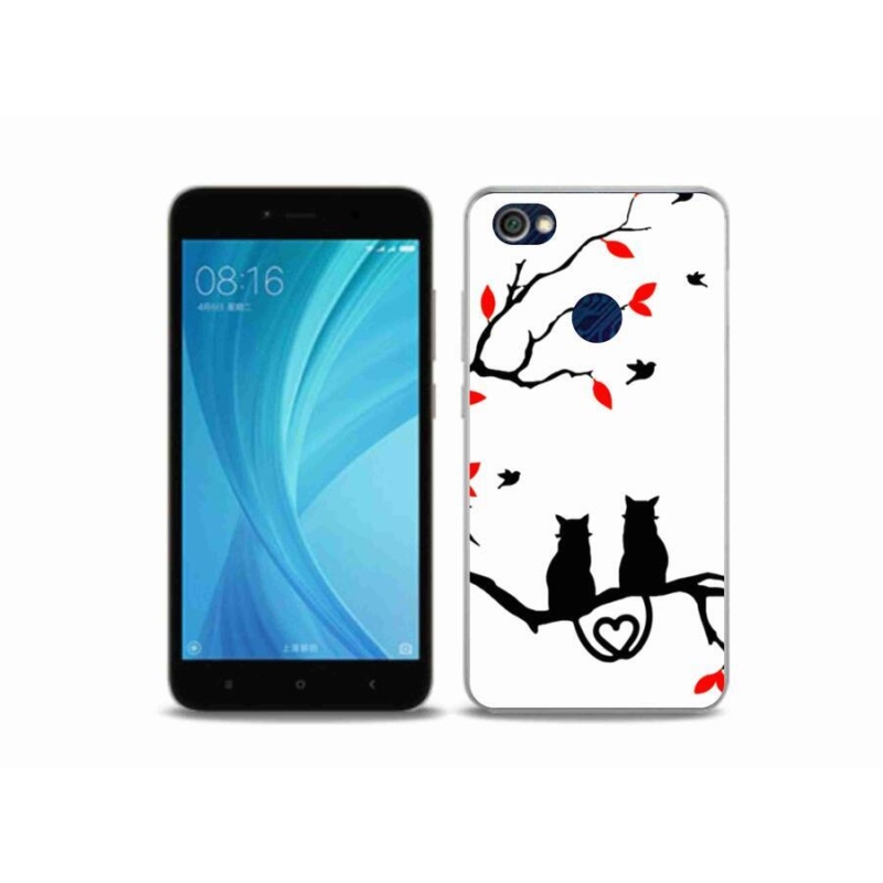 Gél borítás mmCase a Xiaomi Redmi Note 5A Prime számára - macska szeretet