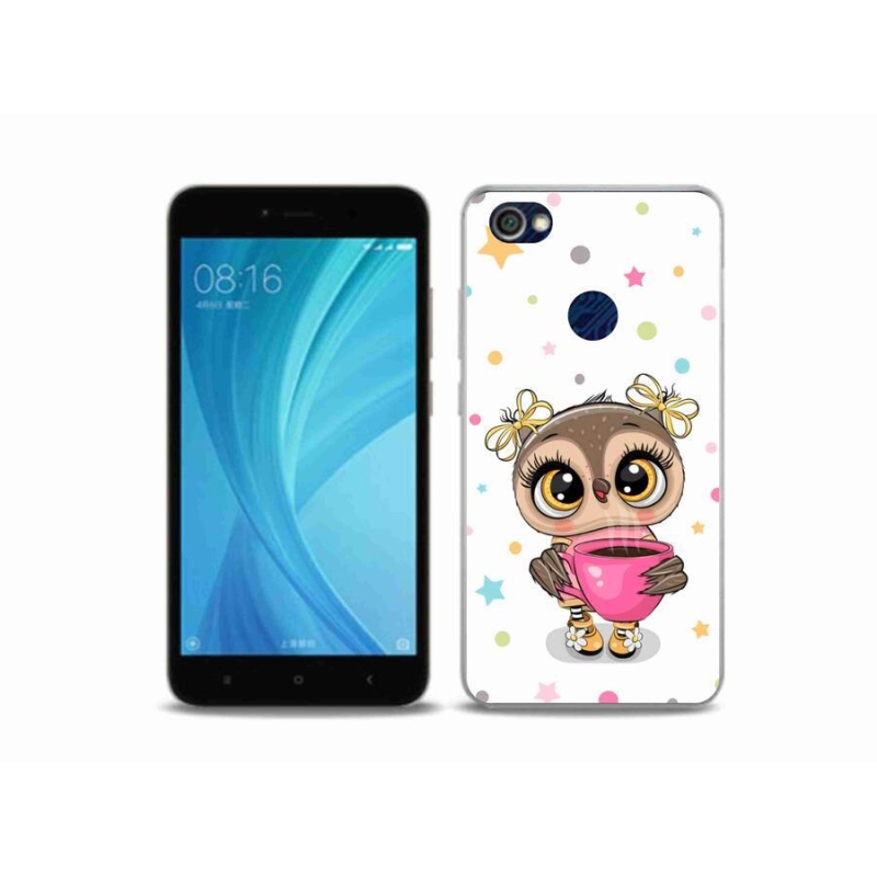 Gél borítás mmCase a Xiaomi Redmi Note 5A Prime számára - rajzfilm bagoly