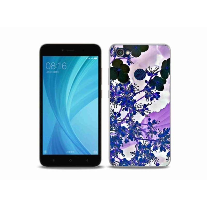 Gél borítás mmCase a Xiaomi Redmi Note 5A Prime számára - hortenzia virág