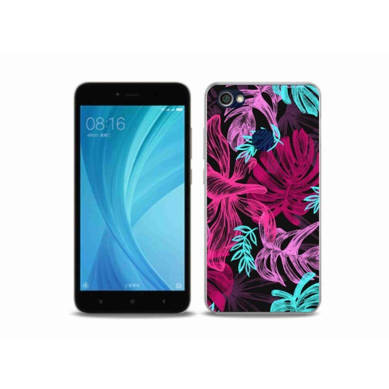 Gél borító mmCase a Xiaomi Redmi Note 5A Prime számára - virágok 1