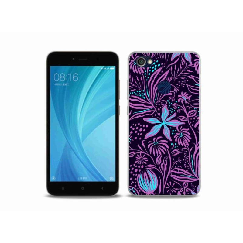 Gél borítás mmCase a Xiaomi Redmi Note 5A Prime számára - virágok 2