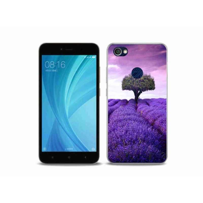 Zselés borítás mmCase a Xiaomi Redmi Note 5A Prime készülékhez - levendula rét