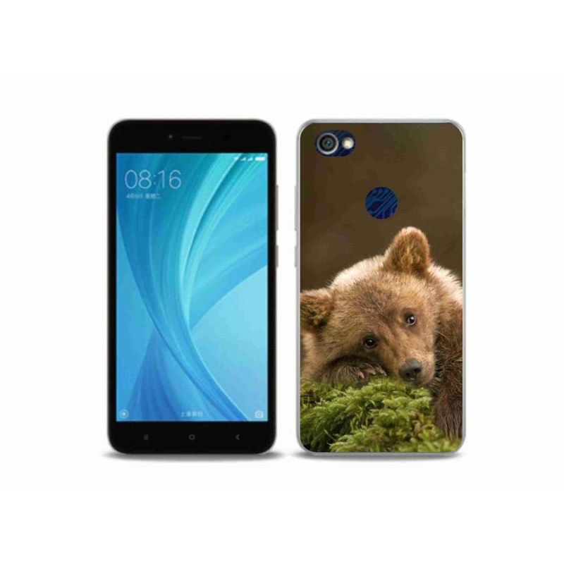 Gél borítás mmCase a Xiaomi Redmi Note 5A Prime számára - medve