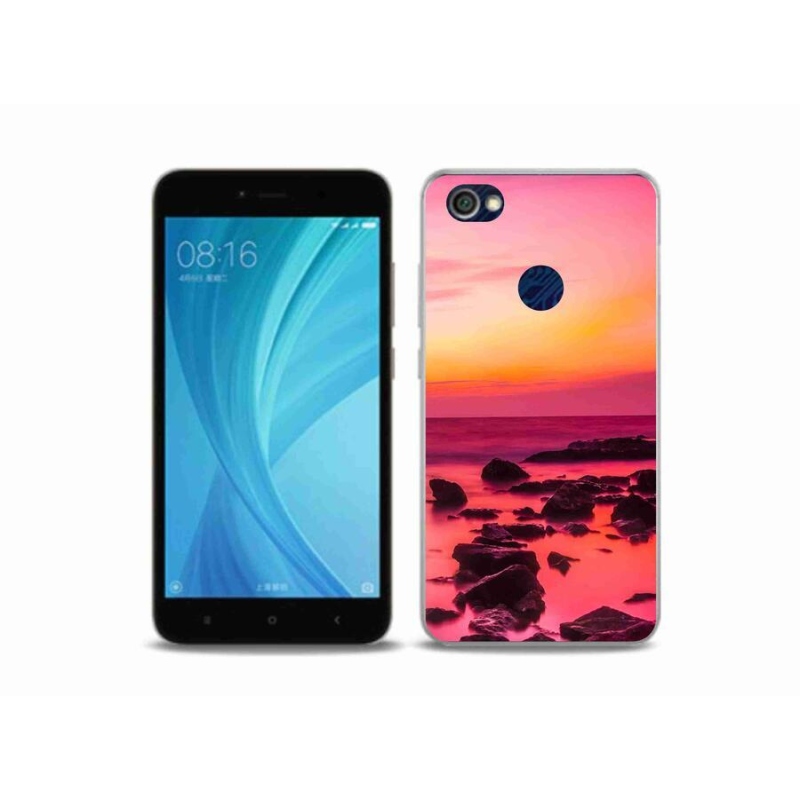 Gél borítás mmCase a Xiaomi Redmi Note 5A Prime számára - tenger és ragyogás