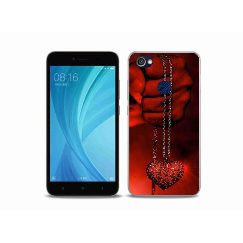 Gél borítás mmCase a Xiaomi Redmi Note 5A Prime számára - nyaklánc