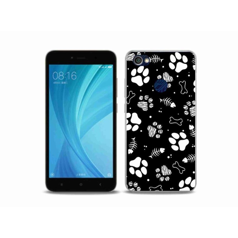 Gél borítás mmCase a Xiaomi Redmi Note 5A Prime készülékhez - kutyamancsok