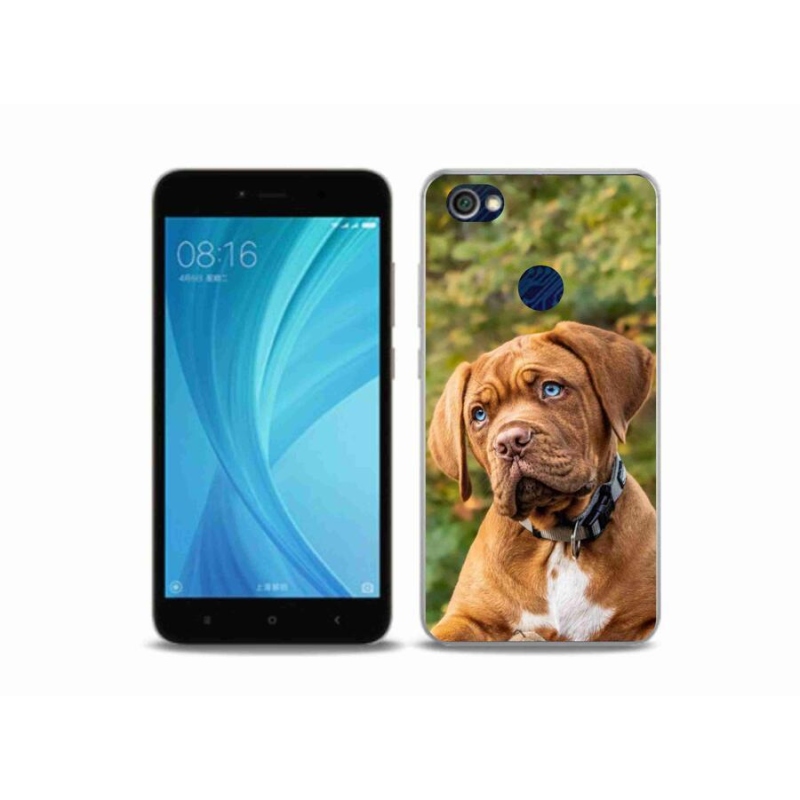 Gél borítás mmCase a Xiaomi Redmi Note 5A Prime számára - kölyökkutyakék