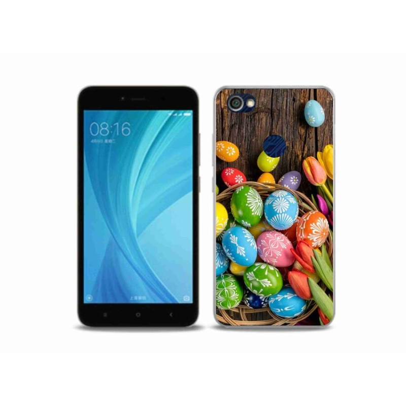 Gél borítás mmCase a Xiaomi Redmi Note 5A Prime számára - Húsvéti tojások
