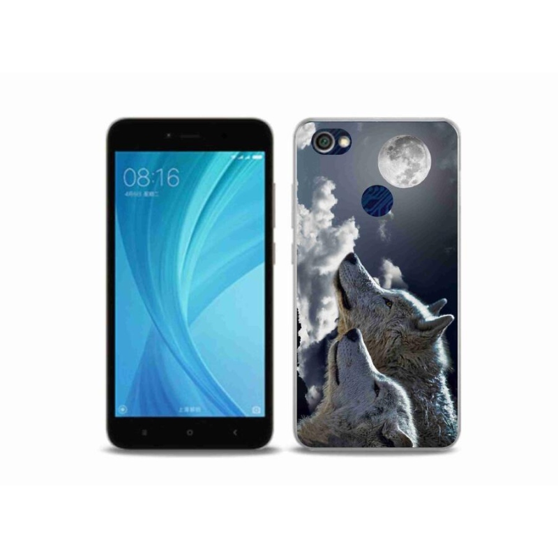 Gél borítás mmCase a Xiaomi Redmi Note 5A Prime számára - farkasok