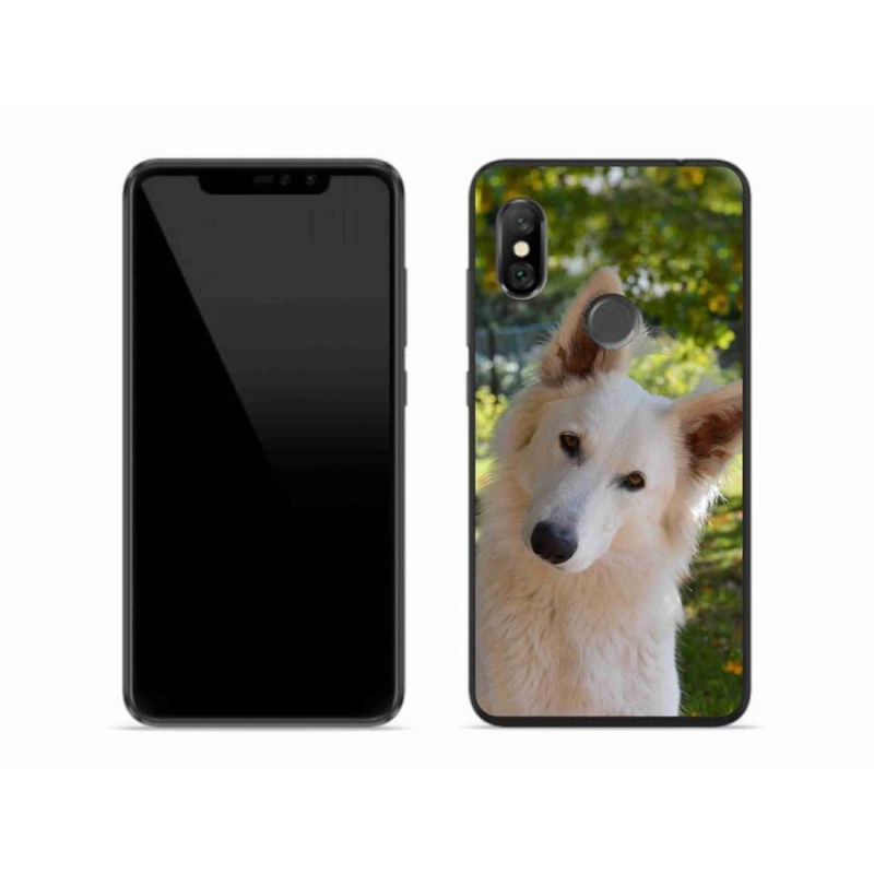 Gél borítás mmCase a Xiaomi Redmi Note 6 Pro-hoz - fehér Swiss Shepherd 1