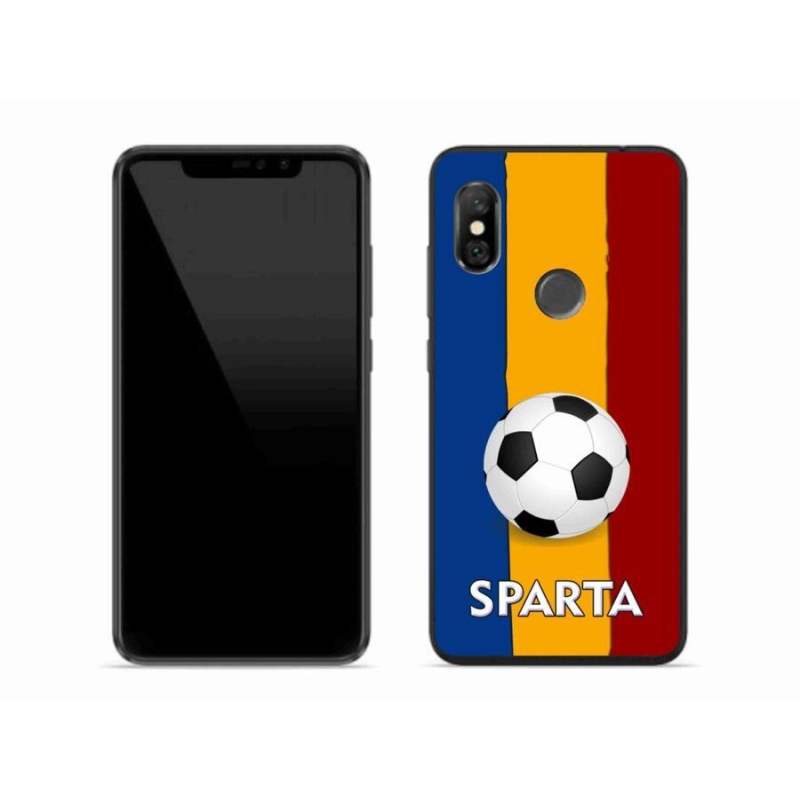 Gél borítás mmCase a Xiaomi Redmi Note 6 Pro-hoz - futball 1