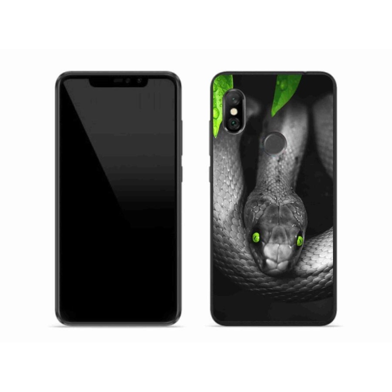 Gél borítás mmCase a Xiaomi Redmi Note 6 Pro számára - kígyó